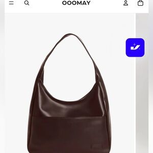 Ooomay Dark Brown Laptop Bag
